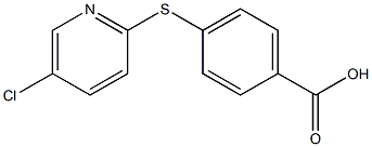 4-[(5-chloropyridin-2-yl)sulfanyl]benzoic acid|