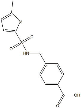 4-[(5-methylthiophene-2-)sulfonamidomethyl]benzoic acid