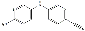 4-[(6-aminopyridin-3-yl)amino]benzonitrile