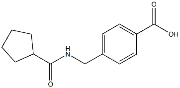  4-[(cyclopentylformamido)methyl]benzoic acid