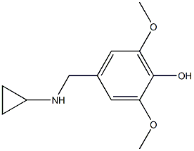 4-[(cyclopropylamino)methyl]-2,6-dimethoxyphenol