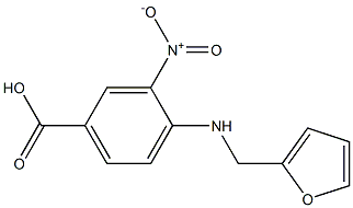 4-[(furan-2-ylmethyl)amino]-3-nitrobenzoic acid|