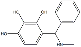 4-[(methylamino)(phenyl)methyl]benzene-1,2,3-triol