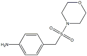 4-[(morpholine-4-sulfonyl)methyl]aniline