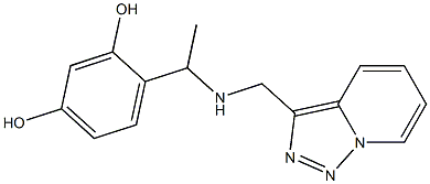 4-[1-({[1,2,4]triazolo[3,4-a]pyridin-3-ylmethyl}amino)ethyl]benzene-1,3-diol