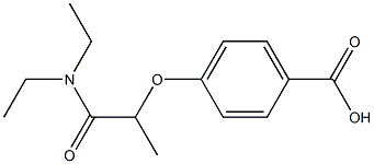 4-[1-(diethylcarbamoyl)ethoxy]benzoic acid