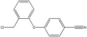 4-[2-(chloromethyl)phenoxy]benzonitrile