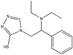 4-[2-(diethylamino)-2-phenylethyl]-4H-1,2,4-triazole-3-thiol