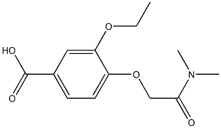 4-[2-(dimethylamino)-2-oxoethoxy]-3-ethoxybenzoic acid