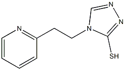 4-[2-(pyridin-2-yl)ethyl]-4H-1,2,4-triazole-3-thiol Structure