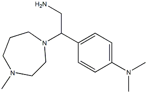 4-[2-amino-1-(4-methyl-1,4-diazepan-1-yl)ethyl]-N,N-dimethylaniline