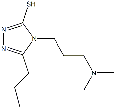 4-[3-(dimethylamino)propyl]-5-propyl-4H-1,2,4-triazole-3-thiol
