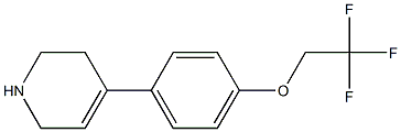 4-[4-(2,2,2-trifluoroethoxy)phenyl]-1,2,3,6-tetrahydropyridine|