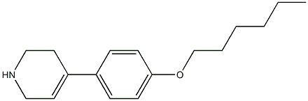 4-[4-(hexyloxy)phenyl]-1,2,3,6-tetrahydropyridine|