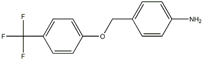  4-[4-(trifluoromethyl)phenoxymethyl]aniline