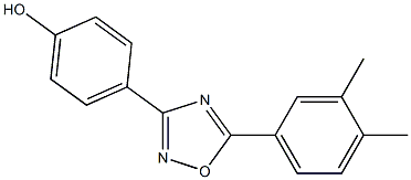 4-[5-(3,4-dimethylphenyl)-1,2,4-oxadiazol-3-yl]phenol