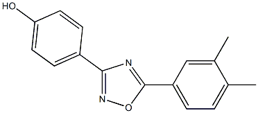  4-[5-(3,4-dimethylphenyl)-1,2,4-oxadiazol-3-yl]phenol