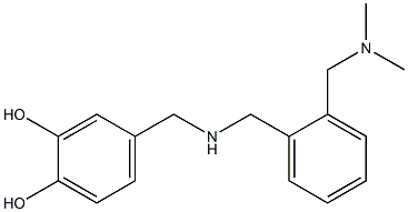 4-{[({2-[(dimethylamino)methyl]phenyl}methyl)amino]methyl}benzene-1,2-diol