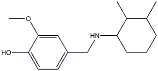 4-{[(2,3-dimethylcyclohexyl)amino]methyl}-2-methoxyphenol