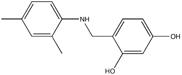 4-{[(2,4-dimethylphenyl)amino]methyl}benzene-1,3-diol