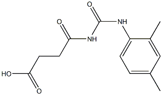 4-{[(2,4-dimethylphenyl)carbamoyl]amino}-4-oxobutanoic acid