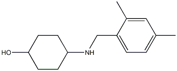 4-{[(2,4-dimethylphenyl)methyl]amino}cyclohexan-1-ol