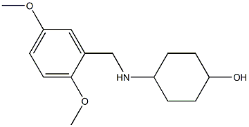 4-{[(2,5-dimethoxyphenyl)methyl]amino}cyclohexan-1-ol