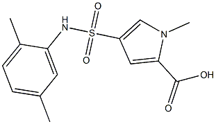 4-{[(2,5-dimethylphenyl)amino]sulfonyl}-1-methyl-1H-pyrrole-2-carboxylic acid