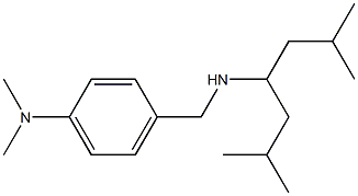 4-{[(2,6-dimethylheptan-4-yl)amino]methyl}-N,N-dimethylaniline