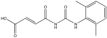 4-{[(2,6-dimethylphenyl)carbamoyl]amino}-4-oxobut-2-enoic acid|
