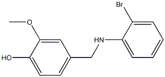 4-{[(2-bromophenyl)amino]methyl}-2-methoxyphenol