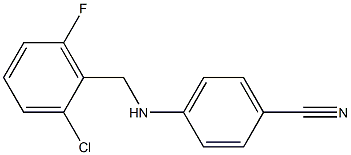 4-{[(2-chloro-6-fluorophenyl)methyl]amino}benzonitrile