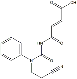 4-{[(2-cyanoethyl)(phenyl)carbamoyl]amino}-4-oxobut-2-enoic acid
