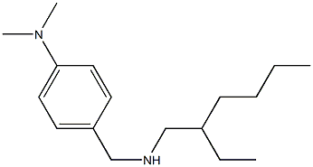 4-{[(2-ethylhexyl)amino]methyl}-N,N-dimethylaniline Struktur