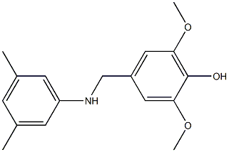 4-{[(3,5-dimethylphenyl)amino]methyl}-2,6-dimethoxyphenol Structure