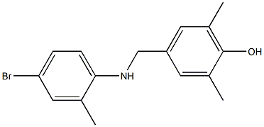 4-{[(4-bromo-2-methylphenyl)amino]methyl}-2,6-dimethylphenol