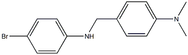 4-{[(4-bromophenyl)amino]methyl}-N,N-dimethylaniline Structure