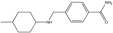 4-{[(4-methylcyclohexyl)amino]methyl}benzamide