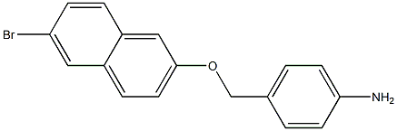 4-{[(6-bromonaphthalen-2-yl)oxy]methyl}aniline