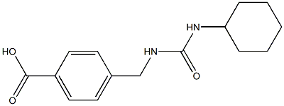  4-{[(cyclohexylcarbamoyl)amino]methyl}benzoic acid