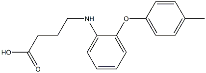 4-{[2-(4-methylphenoxy)phenyl]amino}butanoic acid