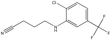 4-{[2-chloro-5-(trifluoromethyl)phenyl]amino}butanenitrile