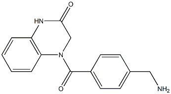 4-{[4-(aminomethyl)phenyl]carbonyl}-1,2,3,4-tetrahydroquinoxalin-2-one