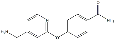 4-{[4-(aminomethyl)pyridin-2-yl]oxy}benzamide