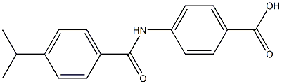  4-{[4-(propan-2-yl)benzene]amido}benzoic acid