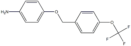 4-{[4-(trifluoromethoxy)phenyl]methoxy}aniline