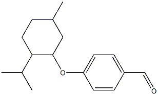 4-{[5-methyl-2-(propan-2-yl)cyclohexyl]oxy}benzaldehyde