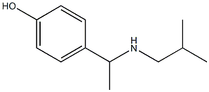 4-{1-[(2-methylpropyl)amino]ethyl}phenol