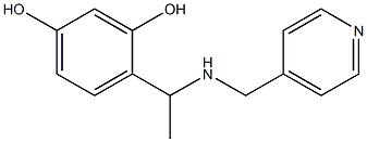 4-{1-[(pyridin-4-ylmethyl)amino]ethyl}benzene-1,3-diol