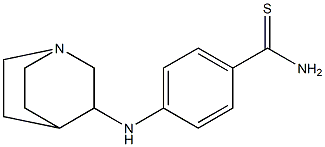 4-{1-azabicyclo[2.2.2]octan-3-ylamino}benzene-1-carbothioamide